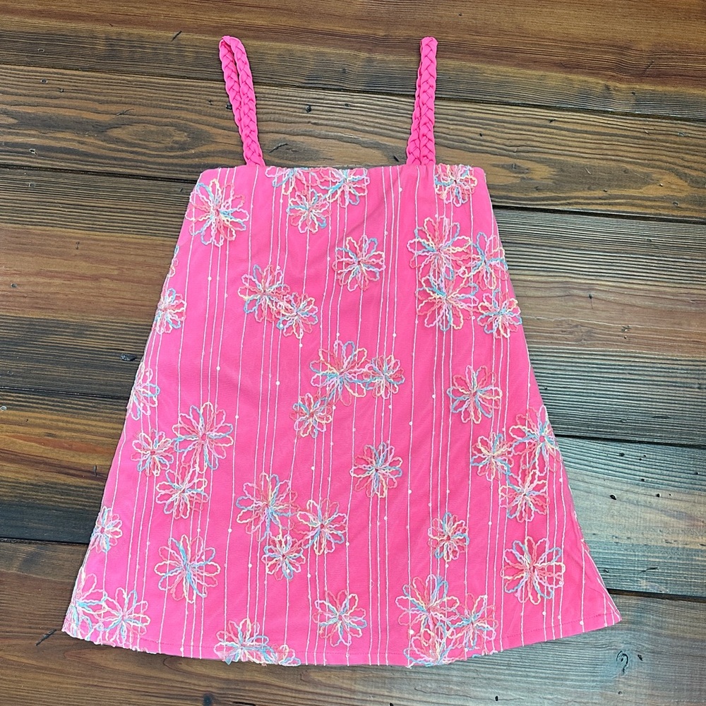 Lina Pink Floral Mini Dress